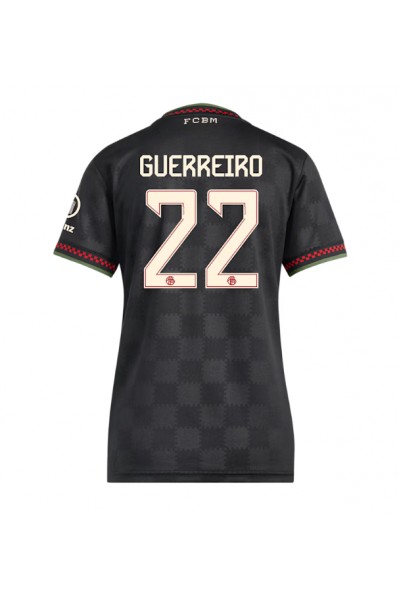 Bayern Munich Raphael Guerreiro #22 Jalkapallovaatteet Naisten Kolmaspaita 2025-26 Lyhythihainen Bayern Munich Raphael Guerreiro #22 Jalkapallovaatteet Naisten Kolmaspaita 2025-26 Lyhythihainen